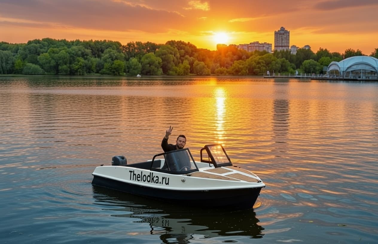 Прогулка на катере TheLodka на закате